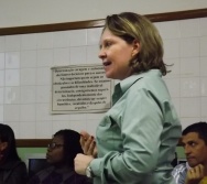 NA TRILHA DOS VALORES - SEGURANÇA FERROVIÁRIA E CIDADANIA - CARIACICA - SENSIBILIZAÇÃO DE PROF