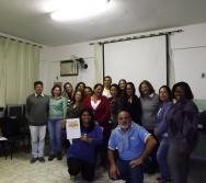 NA TRILHA DOS VALORES - SEGURANÇA FERROVIÁRIA E CIDADANIA - CARIACICA - SENSIBILIZAÇÃO DE PROF