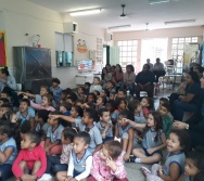 CONTAÇÃO DE HISTÓRIA NA UMEI MARIA DA GLÓRIA RAUTA - VILA VELHA