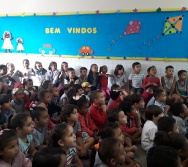 CONTAÇÃO DE HISTÓRIA NA UMEI MARIA DA GLÓRIA RAUTA - VILA VELHA