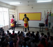 CONTAÇÃO DE HISTÓRIA NA UMEI MARIA DA GLÓRIA RAUTA - VILA VELHA