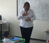 Sensibilização de Alunos e Capri de Professores da Escola Arthur Costa e Silva - Aparecida/NTV