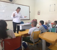 Sensibilização de Alunos e Capri de Professores da Escola Arthur Costa e Silva - Aparecida/NTV