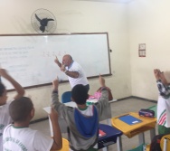 Sensibilização de Alunos e Capri de Professores da Escola Arthur Costa e Silva - Aparecida/NTV
