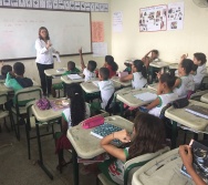 Sensibilização de Alunos e Capri de Professores da Escola Arthur Costa e Silva - Aparecida/NTV