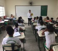 Sensibilização de Alunos e Capri de Professores da Escola Arthur Costa e Silva - Aparecida/NTV