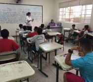 Sensibilização de Alunos e Capri de Professores da Escola Arthur Costa e Silva - Aparecida/NTV