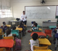 Sensibilização de Alunos e Capri de Professores da Escola Arthur Costa e Silva - Aparecida/NTV