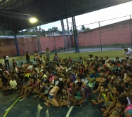 ABERTURA DO PROJETO NTV NA ESCOLA JONES JOSÉ DO NASCIMENTO - CENTRAL CARAPINA