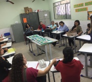Sensibilização e Capri de Professores da Escola GENERAL TIBÚRCIO/PORTO DE SANTANA-NTV MATUTINO