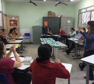 Sensibilização e Capri de Professores da Escola GENERAL TIBÚRCIO/PORTO DE SANTANA-NTV MATUTINO