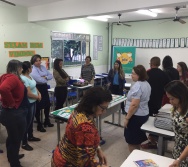 Sensibilização e Capri de Professores da Escola GENERAL TIBÚRCIO/PORTO DE SANTANA-NTV MATUTINO