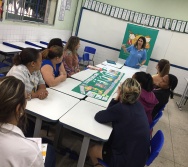 Sensibilização e Capri de Professores da Escola GENERAL TIBÚRCIO/PORTO DE SANTANA-NTV VESPER