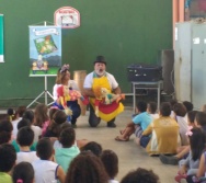 DIA NTV - ESCOLA GENERAL TIBÚRCIO - PORTO DE SANTANA - LANÇAMENTO DO LIVRO NTV
