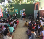 DIA NTV - ESCOLA GENERAL TIBÚRCIO - PORTO DE SANTANA - LANÇAMENTO DO LIVRO NTV