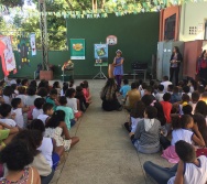 DIA NTV - ESCOLA GENERAL TIBÚRCIO - PORTO DE SANTANA - LANÇAMENTO DO LIVRO NTV