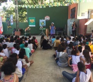 DIA NTV - ESCOLA GENERAL TIBÚRCIO - PORTO DE SANTANA - LANÇAMENTO DO LIVRO NTV