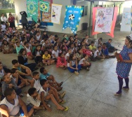 DIA NTV - ESCOLA GENERAL TIBÚRCIO - PORTO DE SANTANA - LANÇAMENTO DO LIVRO NTV