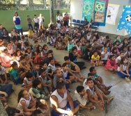 DIA NTV - ESCOLA GENERAL TIBÚRCIO - PORTO DE SANTANA - LANÇAMENTO DO LIVRO NTV