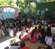DIA NTV - ESCOLA GENERAL TIBÚRCIO - PORTO DE SANTANA - LANÇAMENTO DO LIVRO NTV