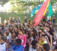 DIA NTV - ESCOLA GENERAL TIBÚRCIO - PORTO DE SANTANA - LANÇAMENTO DO LIVRO NTV