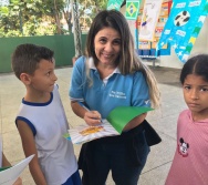 DIA NTV - ESCOLA GENERAL TIBÚRCIO - PORTO DE SANTANA - LANÇAMENTO DO LIVRO NTV