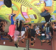 AULA DE SEGURANÇA FERROVIÁRIA - ESCOLA GENERAL TIBÚRCIO - BAIRRO PORTO DE SANTANA/CARIACICA