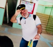 AULA DE SEGURANÇA FERROVIÁRIA - ESCOLA ANTÔNIO COUTINHO - BAIRRO RETIRO SAUDOSO/CARIACICA