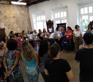 Oficina a magia do era uma vez - biblioteca Adelpho Monjardim