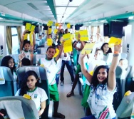 Aula de Campo - Viagem de Trem - NTV