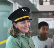 NA TRILHA DOS VALORES - AULA DE CAMPO - TREM