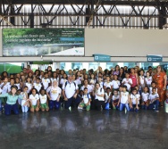 NA TRILHA DOS VALORES - AULA DE CAMPO - TREM