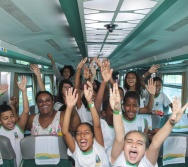 NA TRILHA DOS VALORES - AULA DE CAMPO - TREM