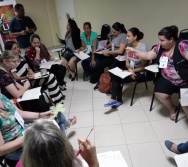 PARTICIPAÇÃO NO PROJETO CONTANDO HISTÓRIAS - OFICINAS (BALNEÁRIO DE CAMBORIU)