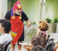 DIA INTERNACIONAL DO CONTADOR DE HISTÓRIA - COMEMORAMOS NA BIBLIOTECA ADELPHO MONJARDIM