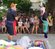DIA INTERNACIONAL DO CONTADOR DE HISTÓRIA - COMEMORAMOS NA BIBLIOTECA ADELPHO MONJARDIM