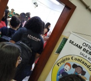 OFICINA DE CONTAÇÃO DE HISTÓRIA - NA SEMANA DO PEDAGOGO - FABRA