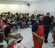 OFICINA DE CONTAÇÃO DE HISTÓRIA - NA SEMANA DO PEDAGOGO - FABRA