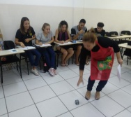 OFICINA DE CONTAÇÃO DE HISTÓRIA - NA SEMANA DO PEDAGOGO - FABRA