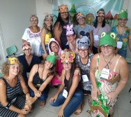 SEGUNDA AULA DO CURSO CONTANDO HISTÓRIAS COLORINDO VIDAS - TURMA 5/2019.