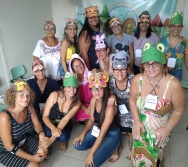 SEGUNDA AULA DO CURSO CONTANDO HISTÓRIAS COLORINDO VIDAS - TURMA 5/2019.