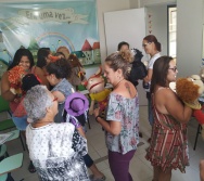 SEGUNDA AULA DO CURSO CONTANDO HISTÓRIAS COLORINDO VIDAS - TURMA 5/2019.