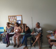 SEGUNDA AULA DO CURSO CONTANDO HISTÓRIAS COLORINDO VIDAS - TURMA 5/2019.