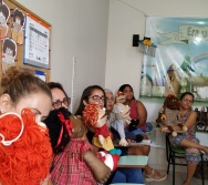 SEGUNDA AULA DO CURSO CONTANDO HISTÓRIAS COLORINDO VIDAS - TURMA 5/2019.