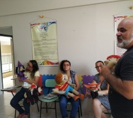 SEGUNDA AULA DO CURSO CONTANDO HISTÓRIAS COLORINDO VIDAS - TURMA 5/2019.