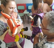 SEGUNDA AULA DO CURSO CONTANDO HISTÓRIAS COLORINDO VIDAS - TURMA 5/2019.