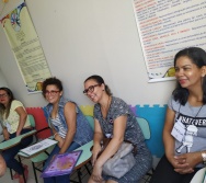 SEGUNDA AULA DO CURSO CONTANDO HISTÓRIAS COLORINDO VIDAS - TURMA 5/2019.