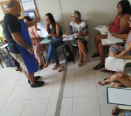 SEGUNDA AULA DO CURSO CONTANDO HISTÓRIAS COLORINDO VIDAS - TURMA 5/2019.