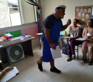 SEGUNDA AULA DO CURSO CONTANDO HISTÓRIAS COLORINDO VIDAS - TURMA 5/2019.