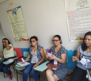 SEGUNDA AULA DO CURSO CONTANDO HISTÓRIAS COLORINDO VIDAS - TURMA 5/2019.